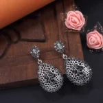 Midnight Mesh Teardrop Drops