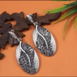 Golden Plume Pave Drops - Image 2