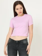 Basics 160 Cotton Crop Top