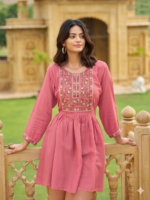 Rayon Designer Long Top