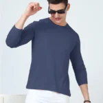 100% Cotton Full Sleeve Tee – Platinum Range