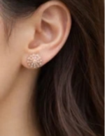 Anti Tarnish CZ Earring 17  - Image 2