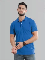 Heavy Duty Cotton Unisex Super Polo Short Sleeve Tee