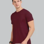 Platinum 180 Super Delicate Cotton Unisex Round Neck Short Sleeve Tee