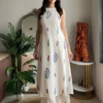 Printed Viscose Rayon Kurta Set