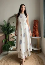 Printed Viscose Rayon Kurta Set