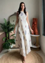 Printed Viscose Rayon Kurta Set - Image 2