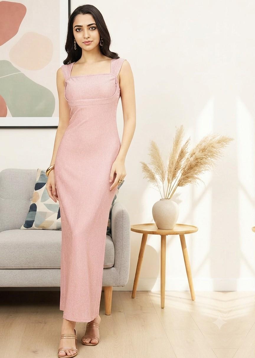 Western Style Maxi Dress - Image 1