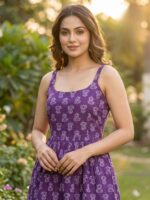 PRINCESS COTTON PRINTED FANCY SUMMER WEAR LADIES TOPS
