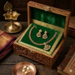 AD Diamond Finish Jewellery Set - Image 3