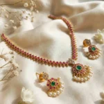 AD Diamond Finish Jewellery Set - Image 4