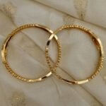 Anti Tarnish Antique gold bangles