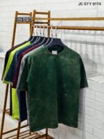 PLAIN ACID DROP SHOULDER T-SHIRTS - Image 9