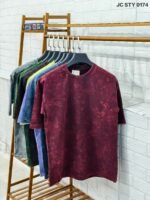 PLAIN ACID DROP SHOULDER T-SHIRTS - Image 3