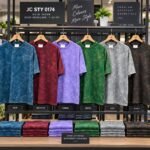 PLAIN ACID DROP SHOULDER T-SHIRTS
