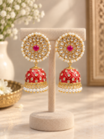 Anti Tarnish Azonka Jhumkas