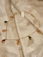 Anti Tarnish Tear drop stone necklace - Image 5