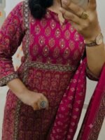 Cotton Kurti Set with Dupatta - Image 2